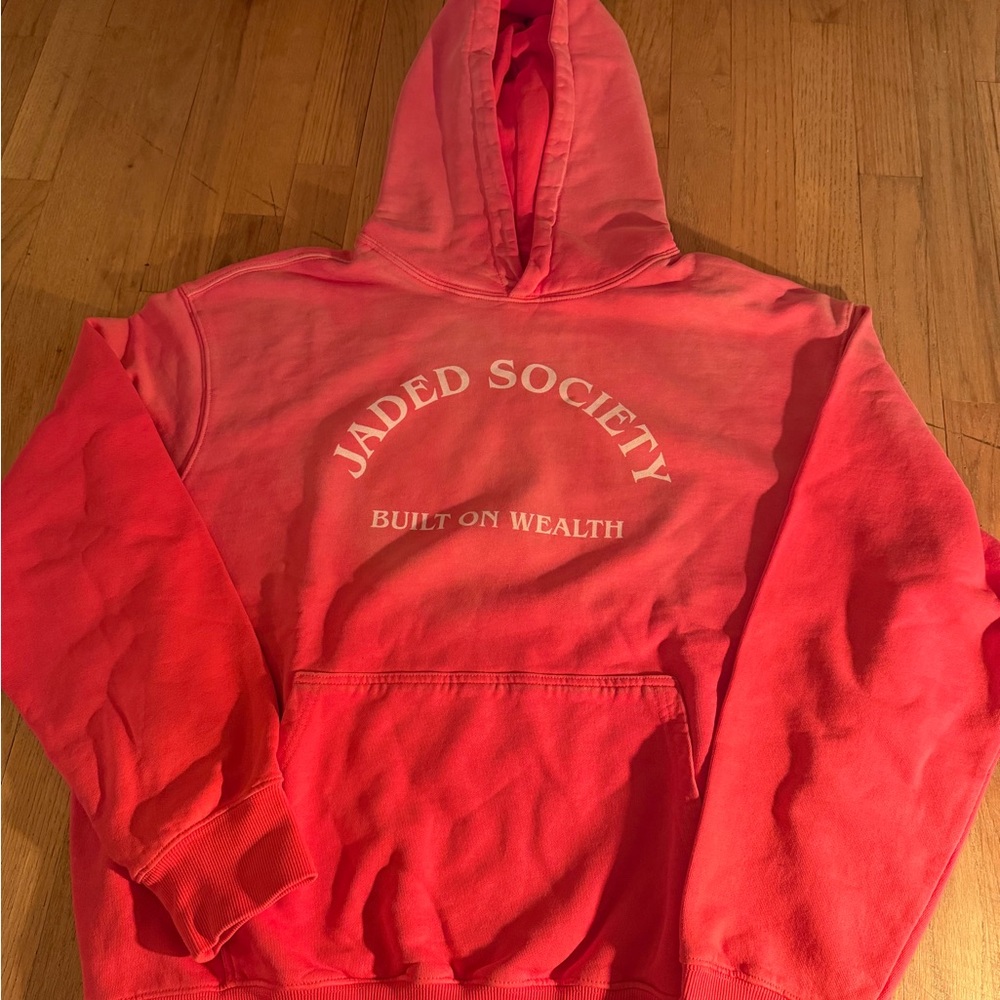 Society Vibrant Red Hoodie